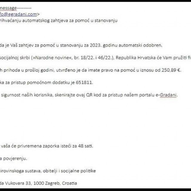 Nova online prevara