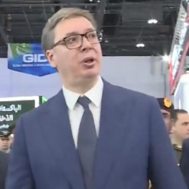 Aleksandar Vučić u Abu Dhabiju