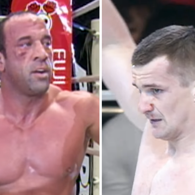 Mark Coleman i Mirko Cro Cop Filipović (desno)