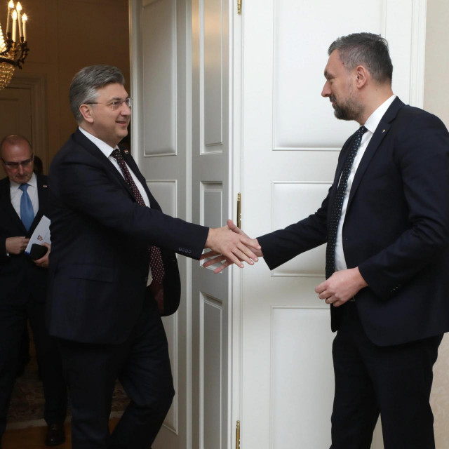 Andrej Plenković i Elmedin Konaković