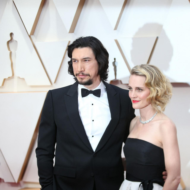 Adam Driver sa suprugom Joanne Tucker