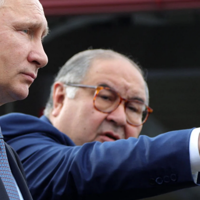 Putin i Alisher Usmanov