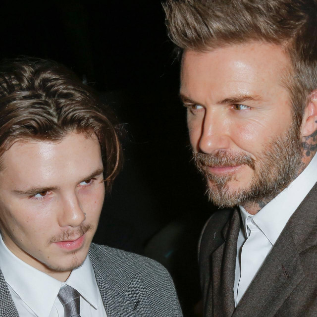 Cruz Beckhams ocem na reviji Diora u siječnju ove godine