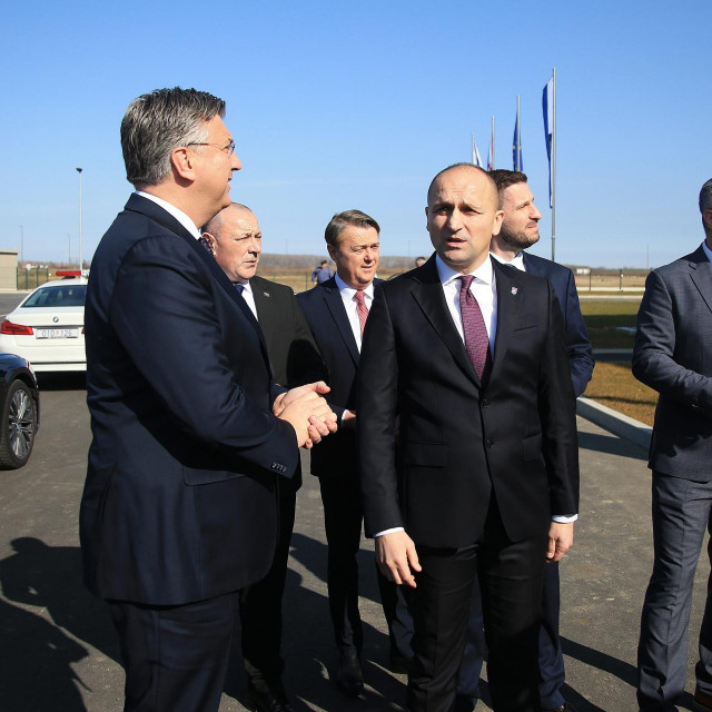 Andrej Plenković i Ivan Anušić