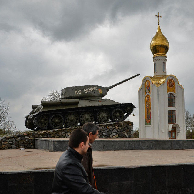 Prizor iz Tiraspolja, glavnog grada odmetnute regije Pridnjestrovlje