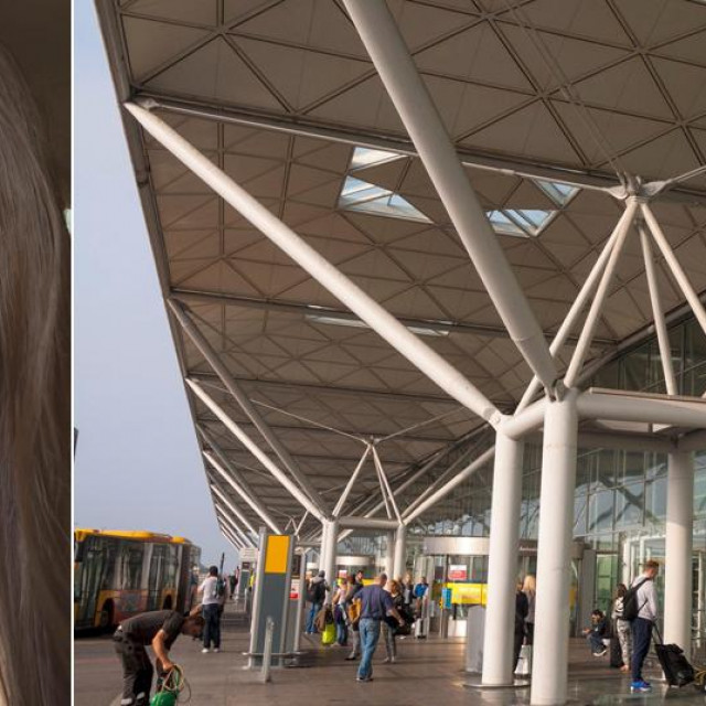 Greta Dyrmishi i zračna luka Stansted