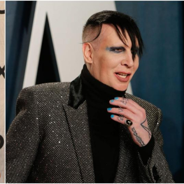 Evan Rachel Wood i Marilyn Manson