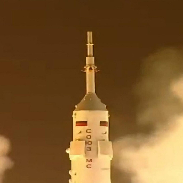 Ruska svemirska letjelica Sojuz polijeće s kozmodroma u Kazahstanu