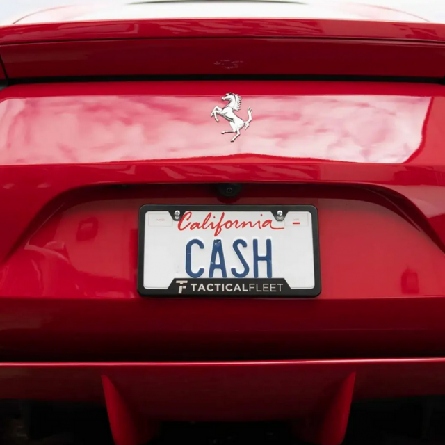 Registarska oznaka ”CASH”