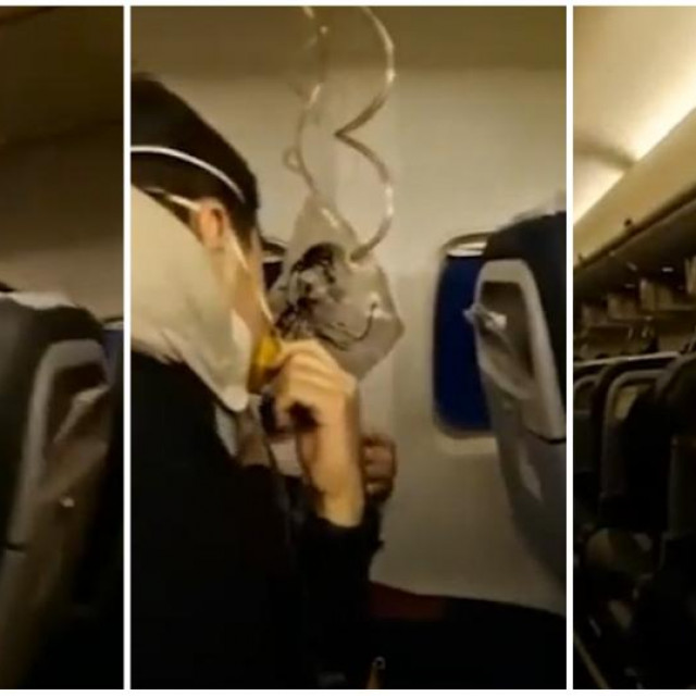 Prizori iz aviona Rossiya Airlinesa