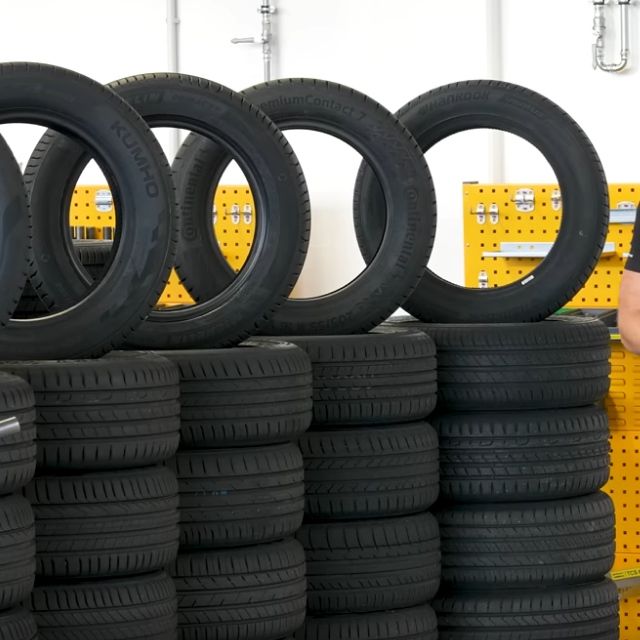Test ljetnih guma (YouTube kanal Tyre Reviews)