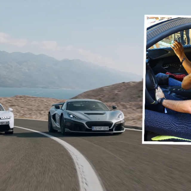 Chiron, Nevera, Mate Rimac