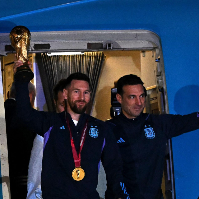 Lionel Messi i Lionel Scaloni