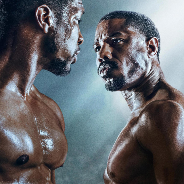 Michael B. Jordan i Jonathan Majors. Creed III (2022).
 