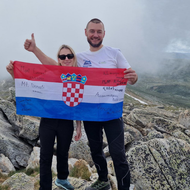 Mario Celinić i Margarita Šušić na krovu Australije