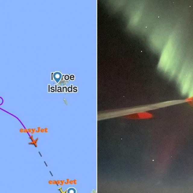 Polarna svjetlost na letu Reykjavik - Manchester