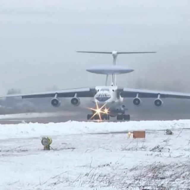 Ruski avion Beriev A-50, oznaka RF-50608/43