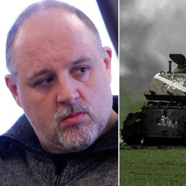 Igor Tabak; samohodna ruska haubica u Ukrajini