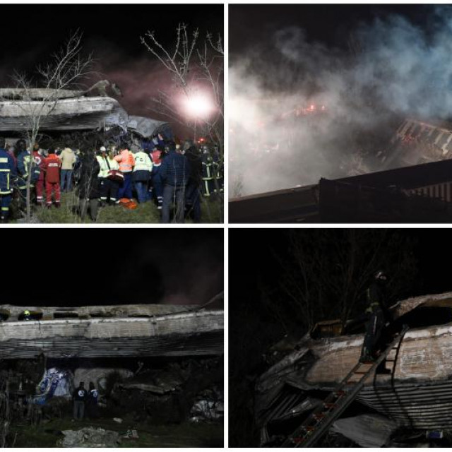 Sudar vlakova u Grčkoj