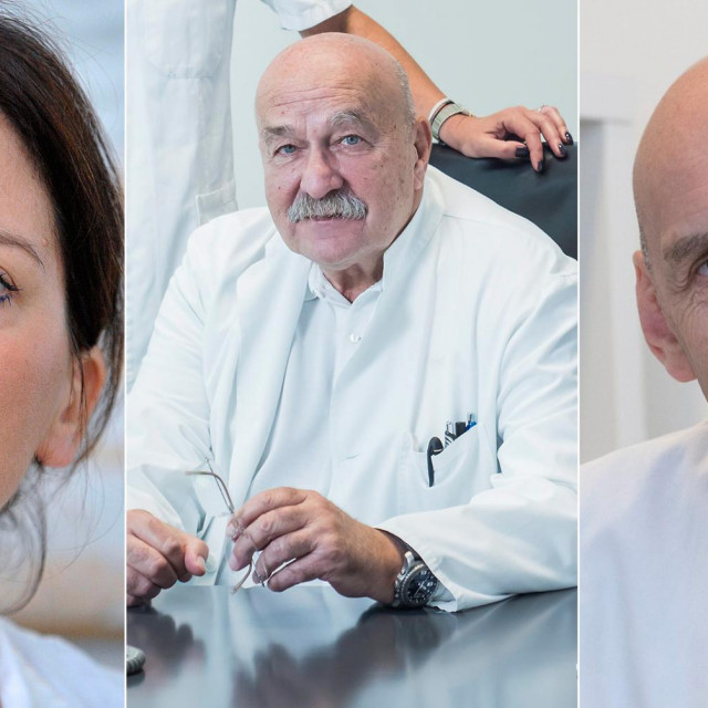 Dr. Nina Gelo, dr. Velimir Šimunić i dr. Vladimir Šparac