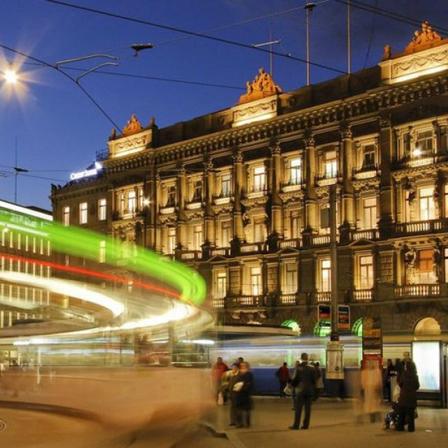 Zgrada banke Credit Suisse, ilustracija