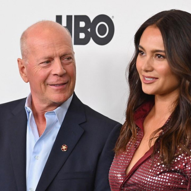 Bruce Willis i Emma Heming 2019.