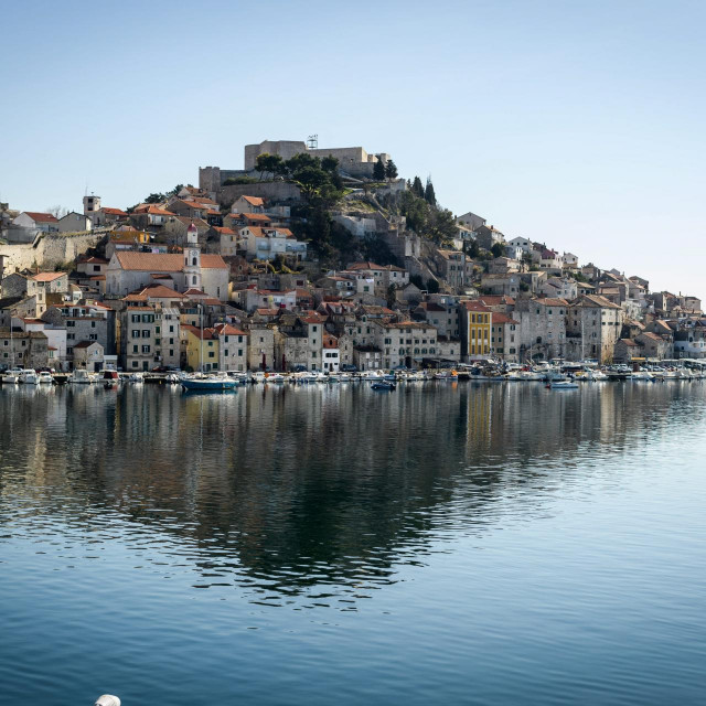 Pogled na grad Šibenik