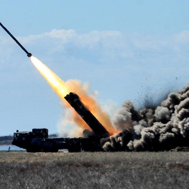 Lansiranje rakete iz raketnog bacača Vilka-M