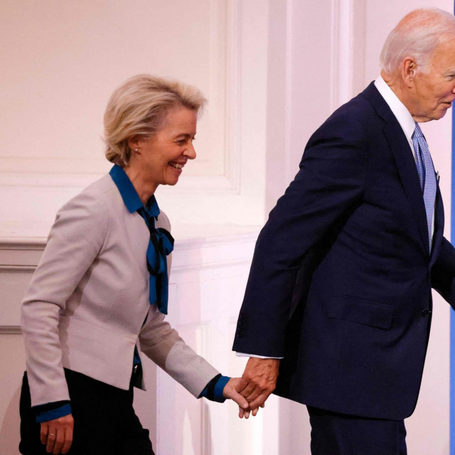 Ursula von der Leyen i Joe Biden
