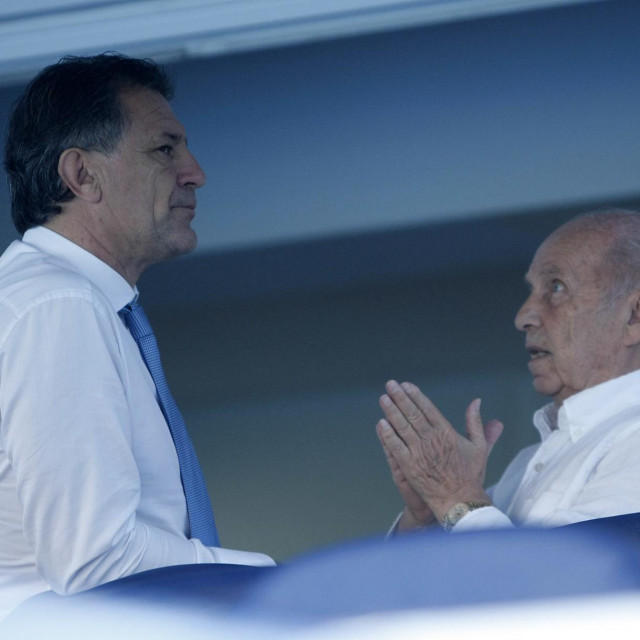 Zdravko Mamić i Mirko Barišić 2015. godine