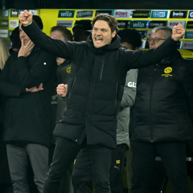 Temperamentni Edin Terzić na klupi Borussije Dortmund niže rekorde