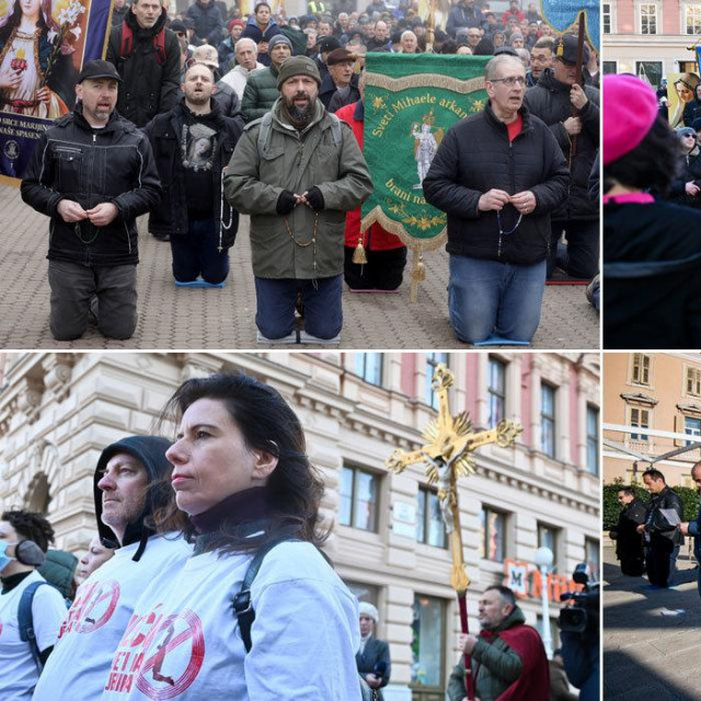 Molitelji u Zagrebu i Šibeniku i kontraakcija u Zagrebu