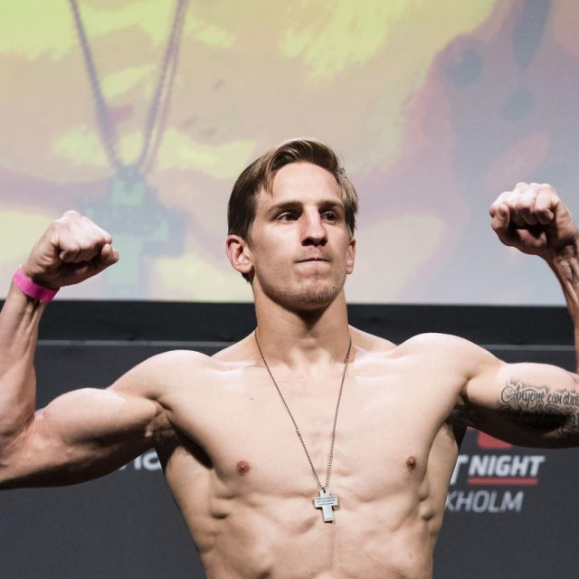 May 27, 2017 - Stockholm, SVERIGE - 170527 Bojan Velickovic under invÃ¤gningen infÃ¶r UFC Fight Night Stockholm den 27 maj 2017 i Stockholm.,Image: 333781322, License: Rights-managed, Restrictions: * Austria, France, Holland, Norway, Sweden and Switzerland Rights OUT *, Model Release: no, Credit line: Andreas L Eriksson/Zuma Press/Profimedia