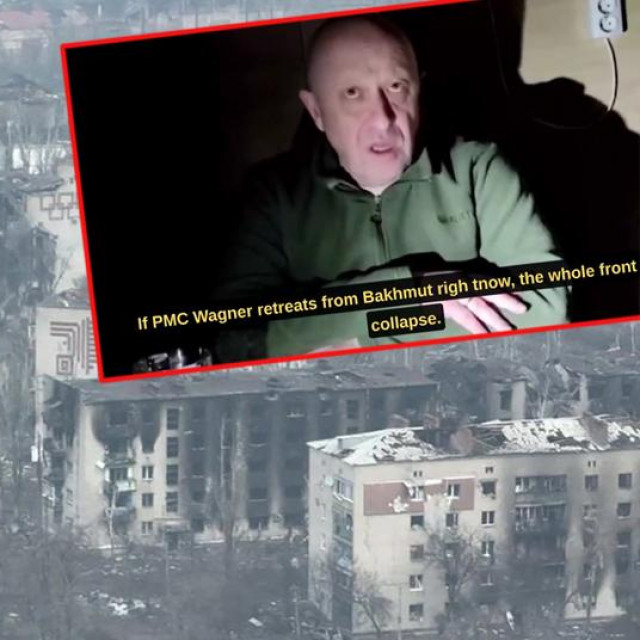 Spaljeni Bahmut i Jevgenij Prigožin