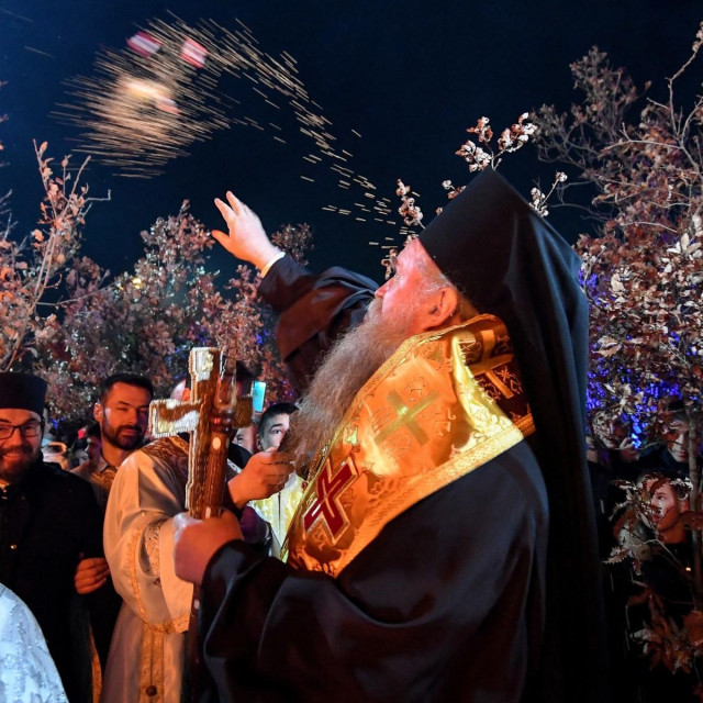 Prosrpski prosvjed u Crnoj Gori