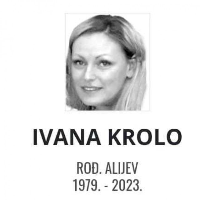Ivana Krolo nas je prerano napustila