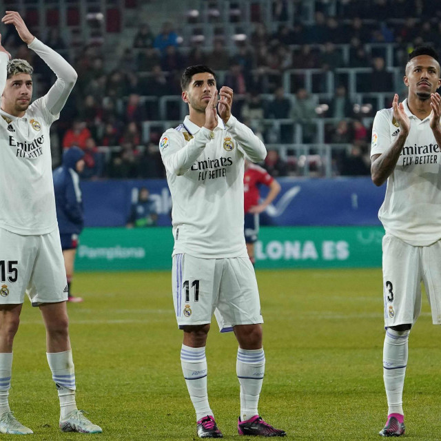 Federico Valverde, Marco Asensio i  Eder Militao