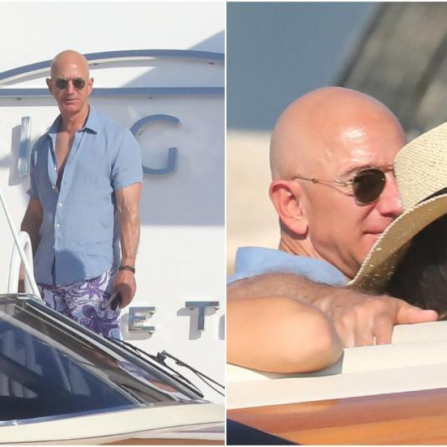 Jeff Bezos i Lauren Sanchez