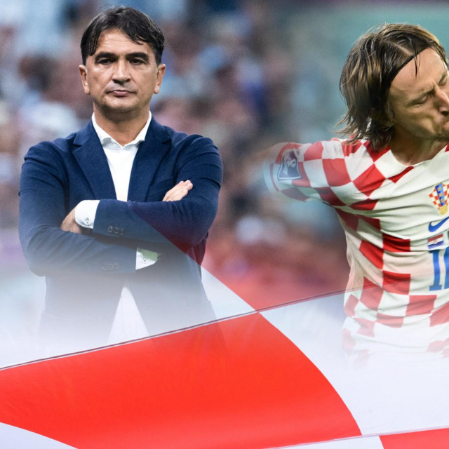 Zlatko Dalić i Luka Modrić