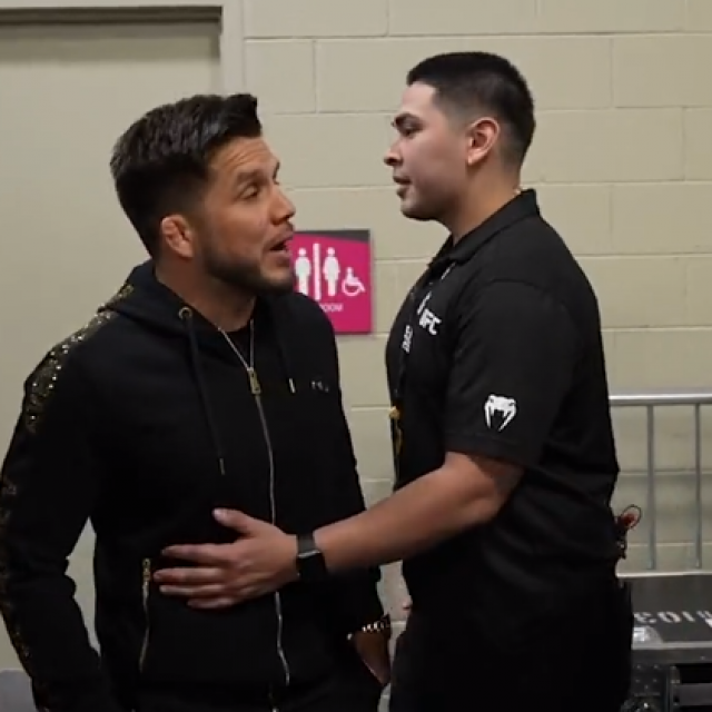 Henry Cejudo i zaštitar