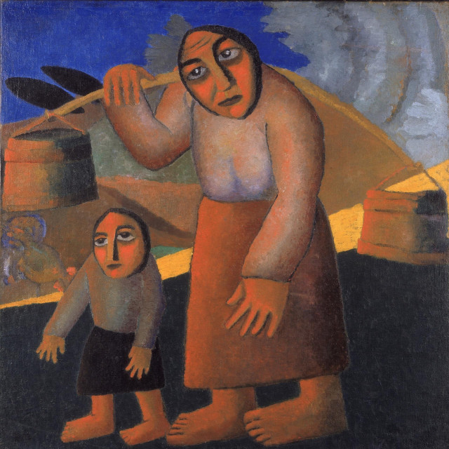 Seljanka sa djetetom, Stedelijk, Amsterdam