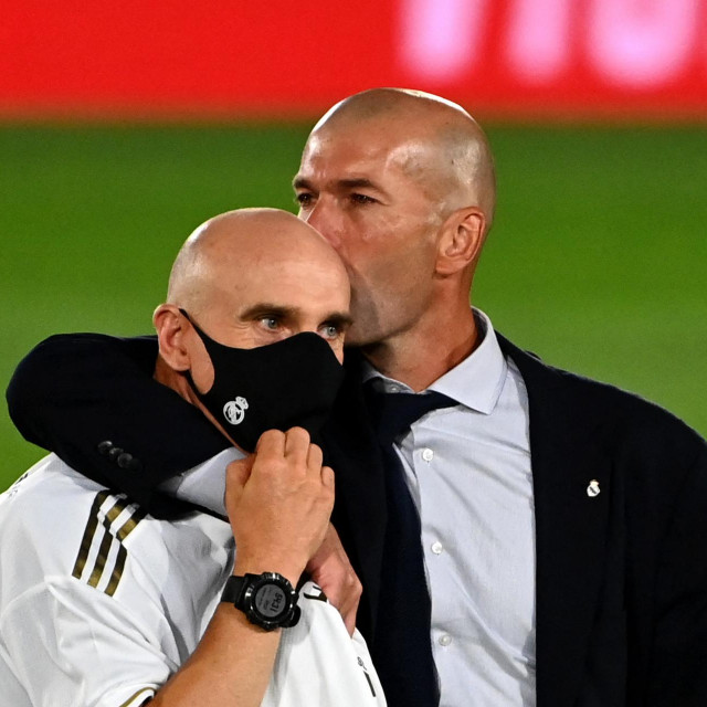 David Bettoni i Zinedine Zidane