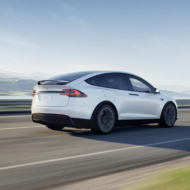 Tesla Model X, ilustracija