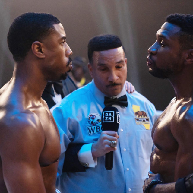 Michael B. Jordan i Jonathan Majors, Creed III (2022)