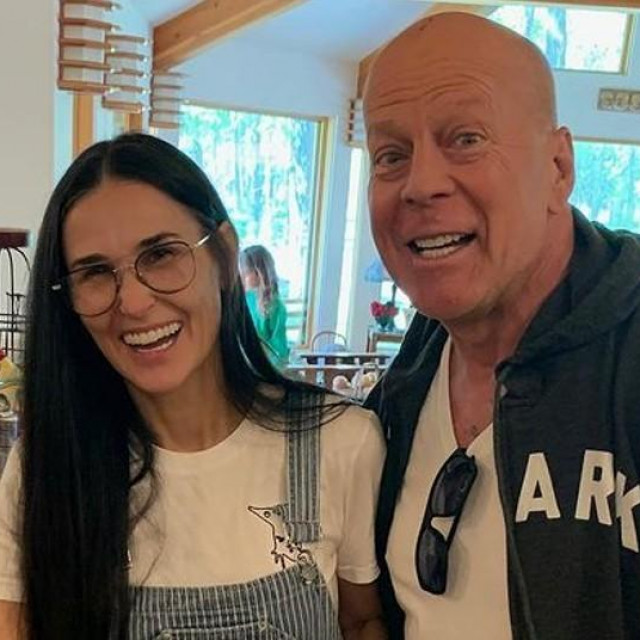 Demi Moore i Bruce Willis