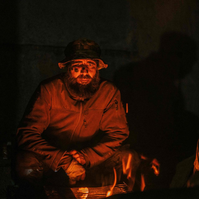 Ukrajinski vojnik u čeličani Azovstal