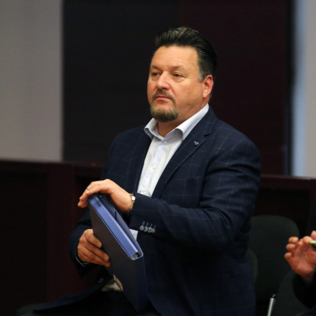 Lovro Kuščević na početku suđenja