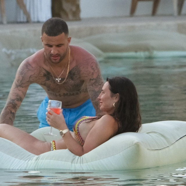 Kyle Walker i Annie Kilner