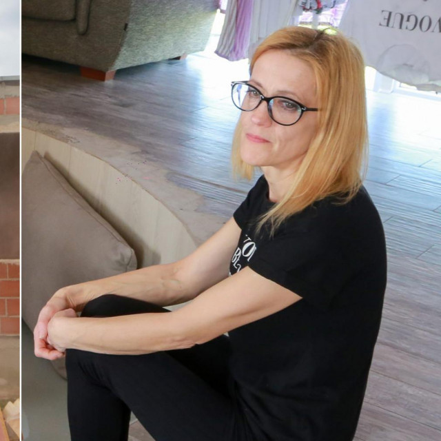 Rušenje kuće (ilustracija), Jasna Obić 