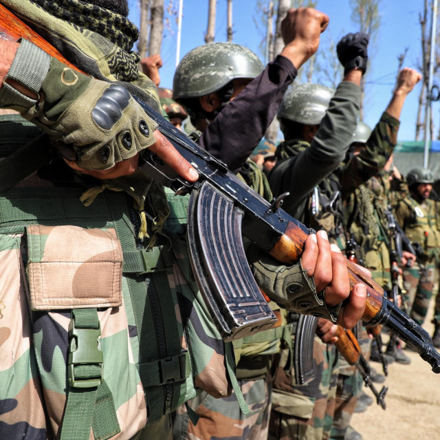 Indijski vojnici, ilustracija